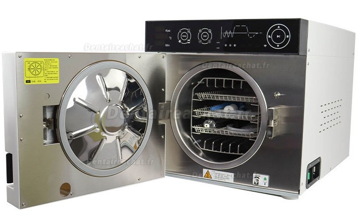 Autoclave dentaire à vapeur SDM 18L/23L, Autoclave de table de classe B avec imprimante
